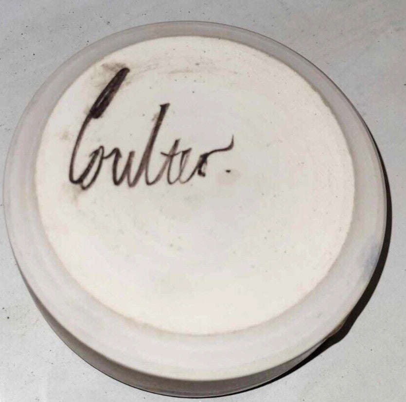 wayne coulter Pottery Australian Studio Pottery Bowl gold marble