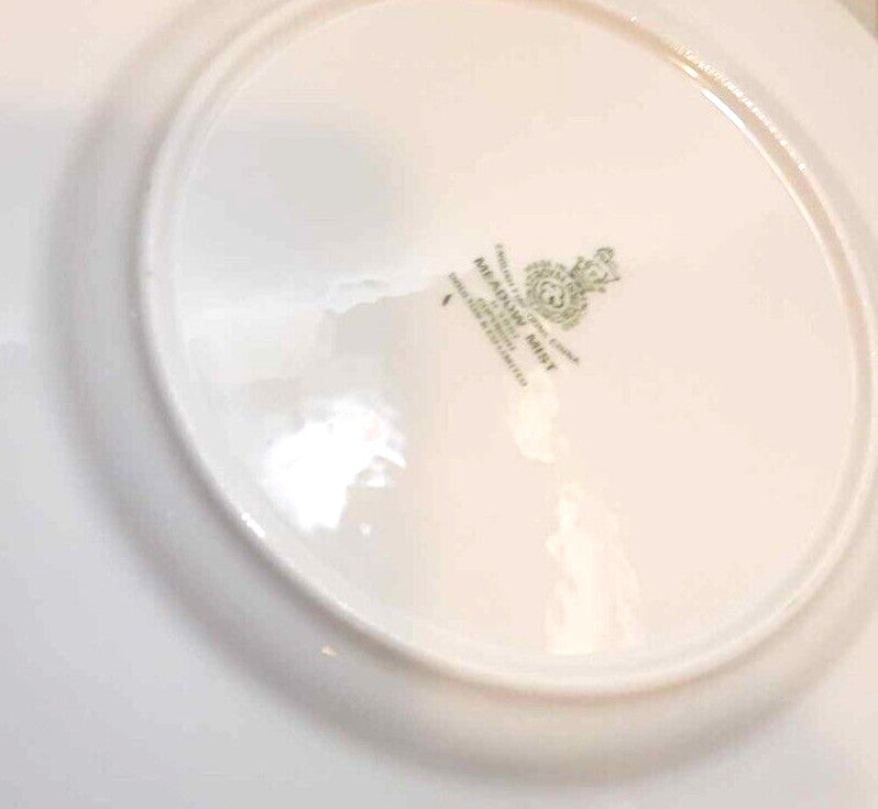 2x Royal Doulton Meadow Mist Dinner Plates bone china England 10.75"