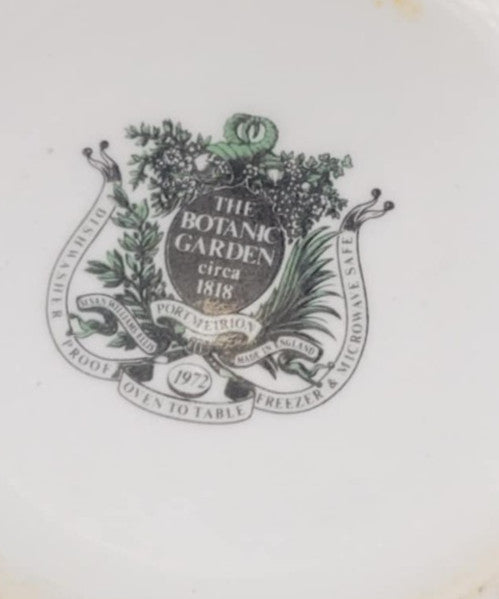 Portmeirion Botanic Garden Convolvulus  5.25'' Canton Vase older backstamp