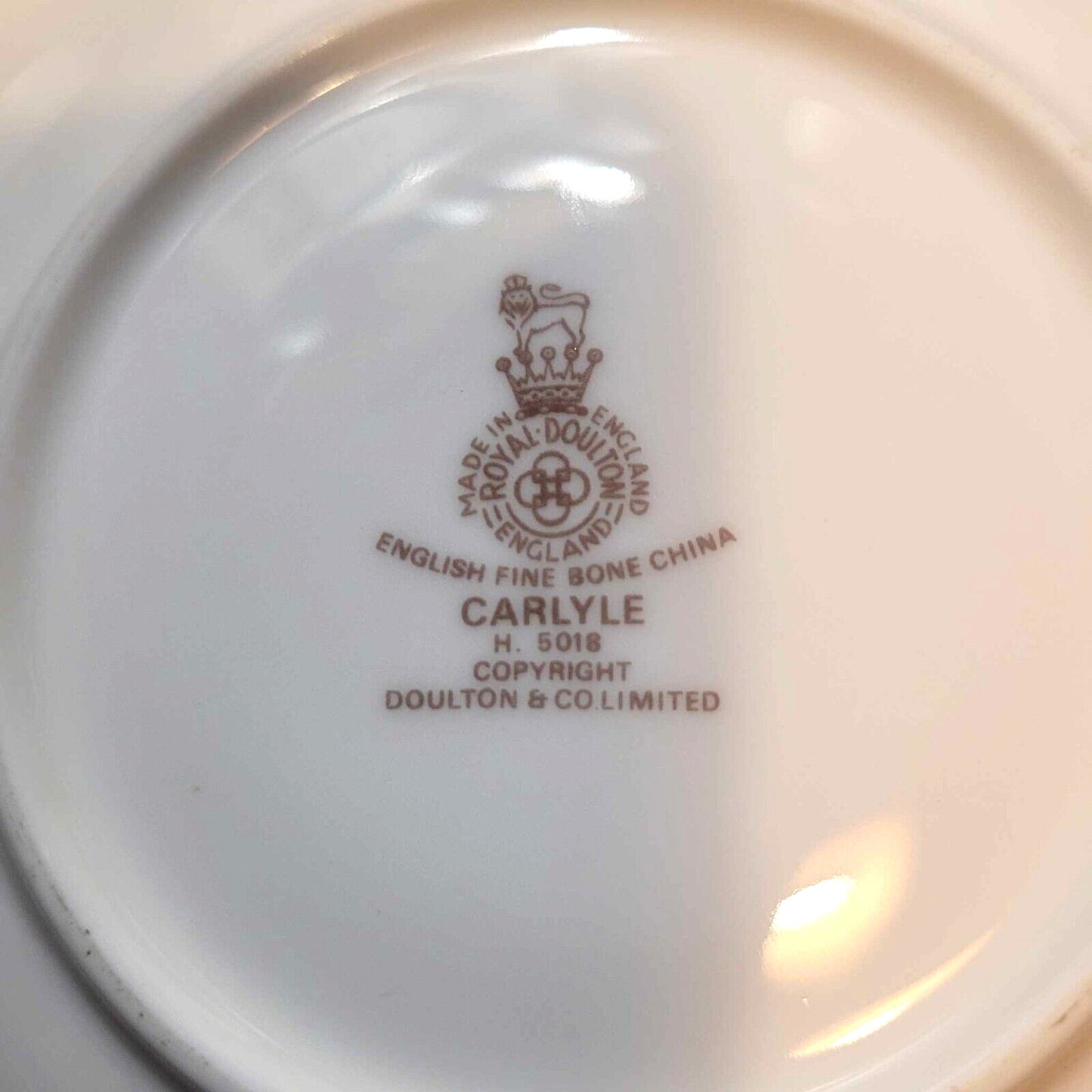 Royal Doulton Carlyle Milk Jug creamer Fine Bone China England