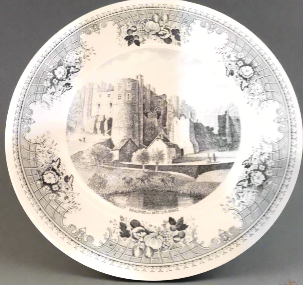 Villeroy & Boch  10 " Depuis 1748 Le Grand-Duche de Luxembourg plate No.4 scenic