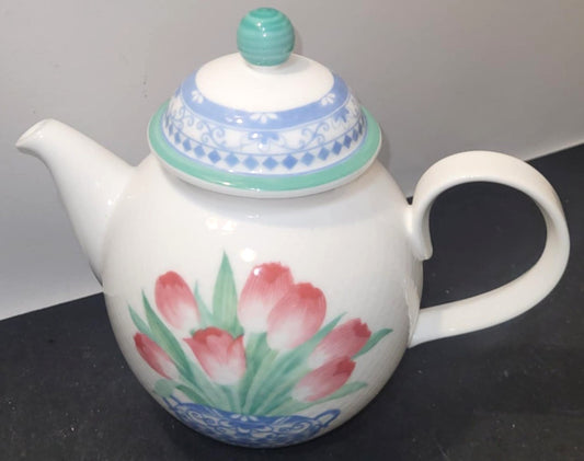 Villeroy & Boch Perugia small teapot floral tulip