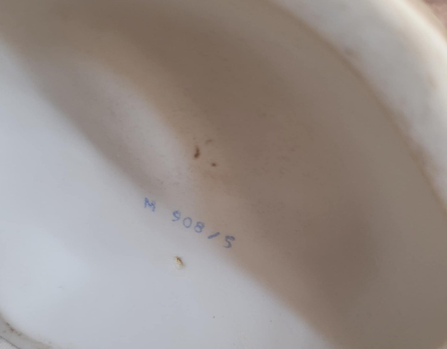 Vintage Porcelain Tailor Figurine – Capodimonte Style, Hand-Painted, Italy