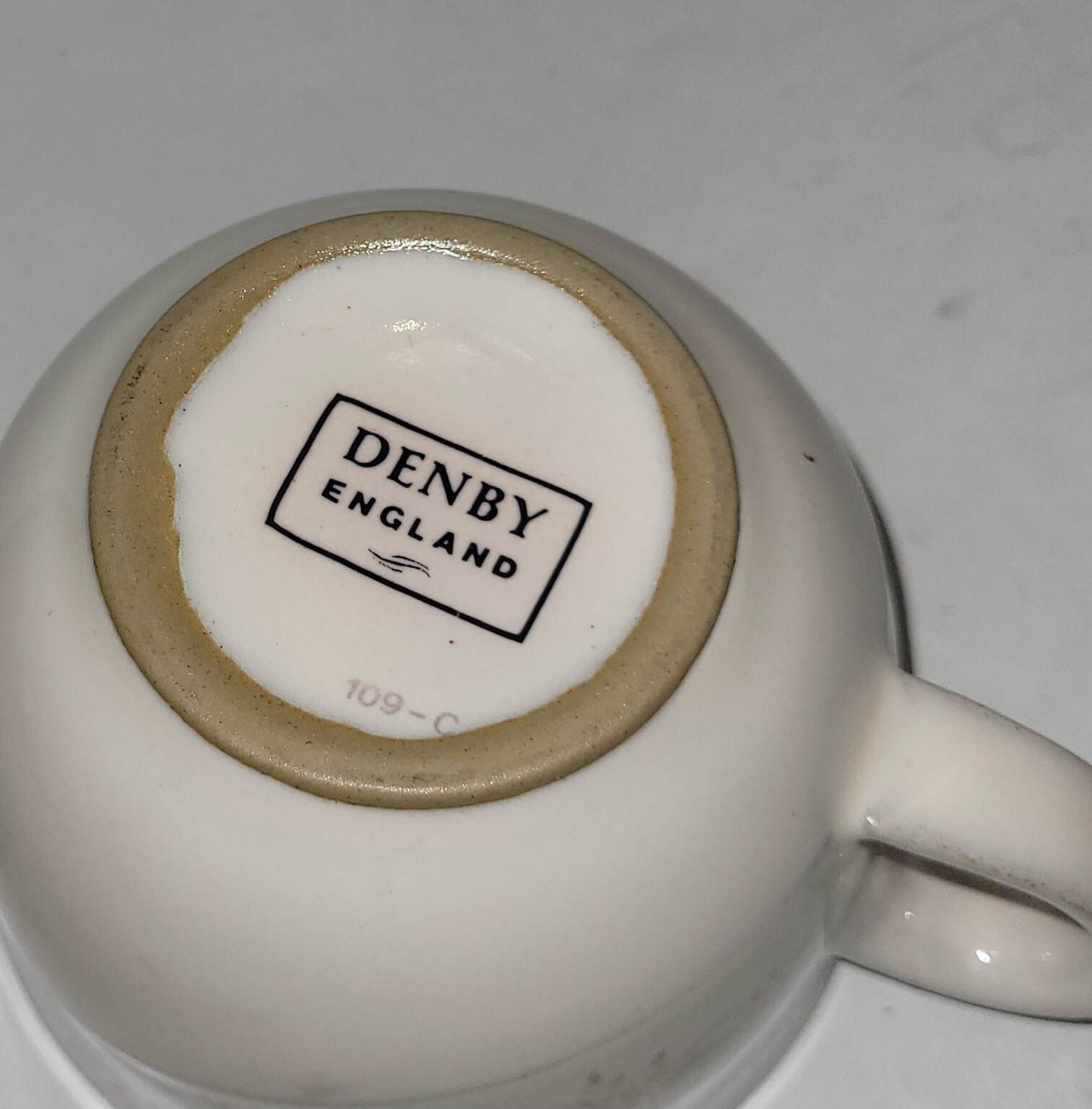 Denby tivoli milk JUG creamer 1/4 pint