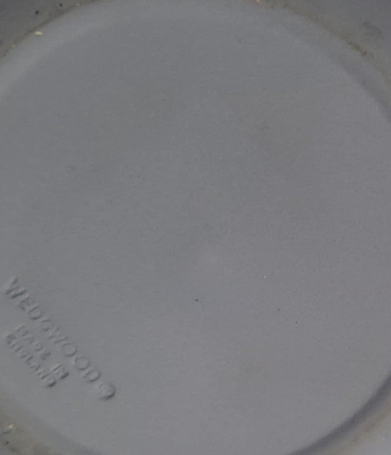 Set Of 6 Wedgewood Jasperware round Trinket Dishes blue