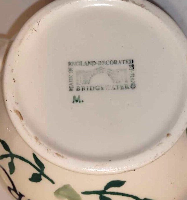 Emma Bridgewater Past Times 1 pint Teapot Drink More tea, Love the Giver