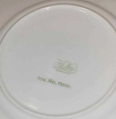 Set of 6 Shelley Dainty Queen Anne 6.5" Bone China Side Plates