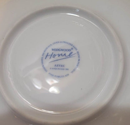 Wedgwood Home Aztec Tea Cup & Saucer – Vintage Replacement