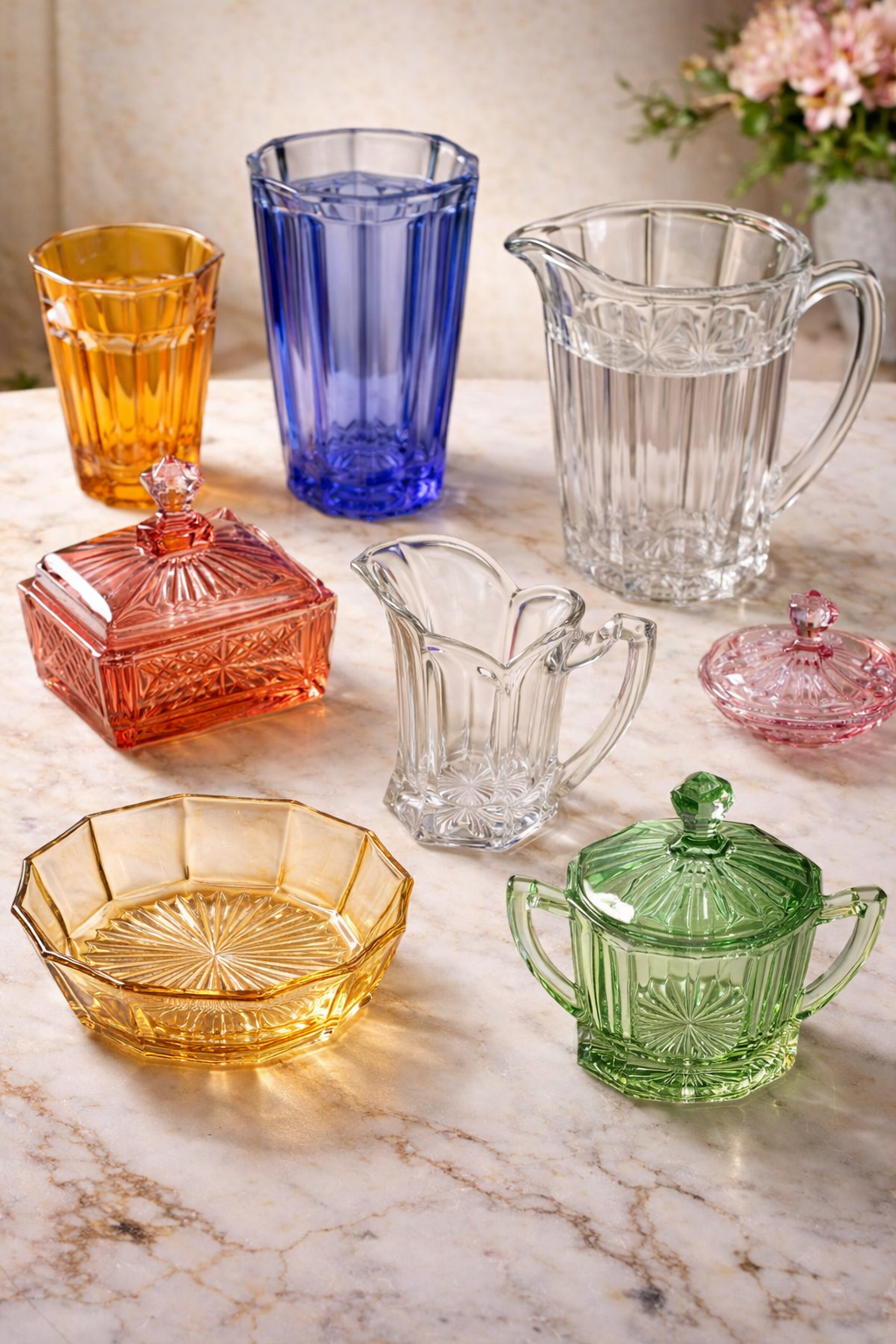 art deco glass