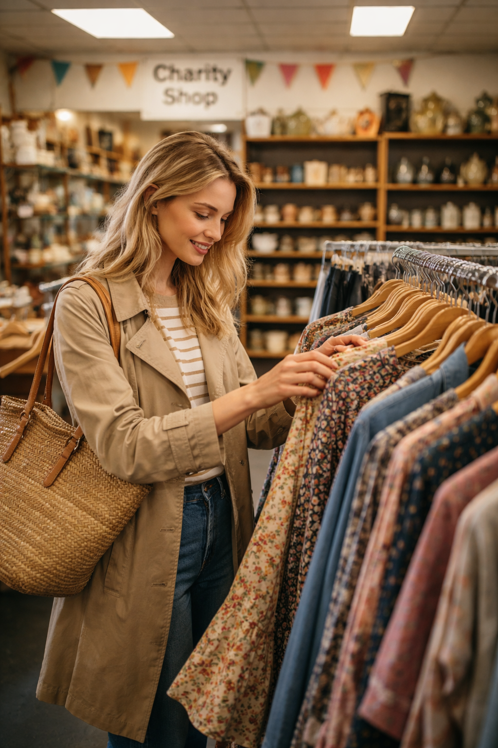 charity shop sourcing