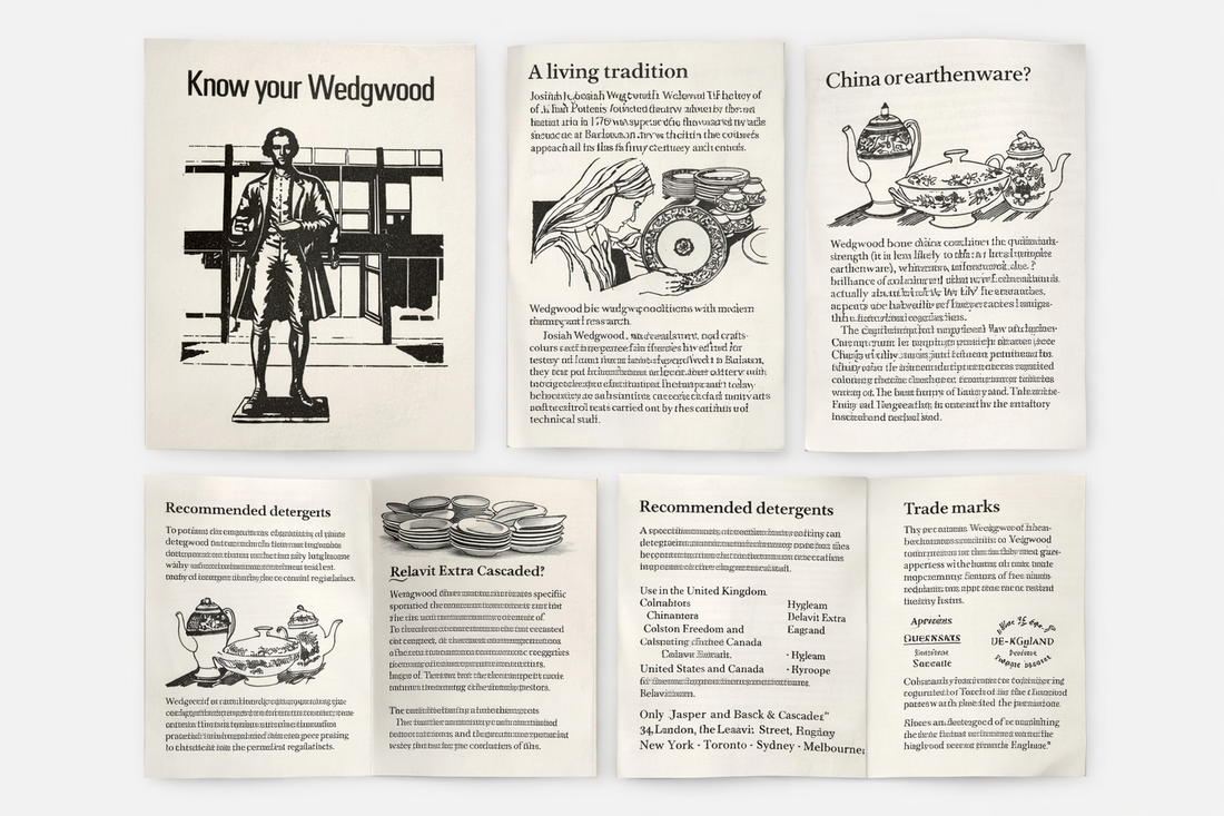 wedgwood history leaflet