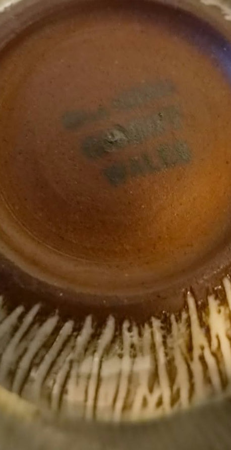 Vintage Creigiau Pottery Wales Studio Pottery Sauce Boat and Saucer