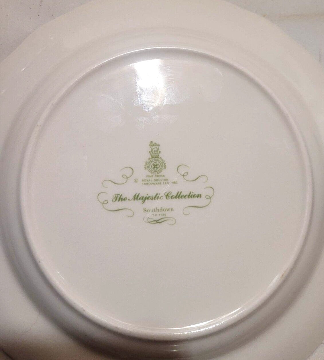 2 x Royal Doulton The Majestic Collection southdown salad plates 8"