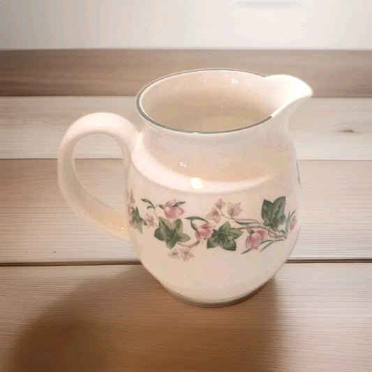 ROYAL DOULTON EXPRESSIONS ENGLISH CHINA jug pitcher TIVERTON ivy 1 pint