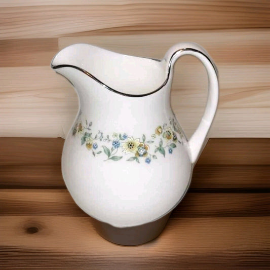Royal Doulton Ainsdale Milk Jug creamer floral  Fine Bone China England