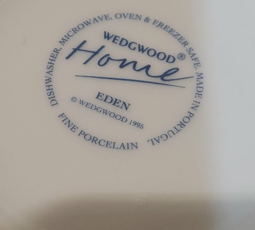 Wedgwood Home Eden Collection 1995 Fine Porcelain Tea Coffee Mug