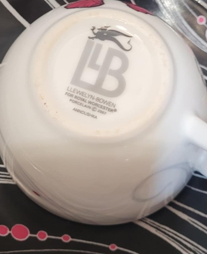 Royal Worcester Llewelyn Bowen Annoushka cup & saucer