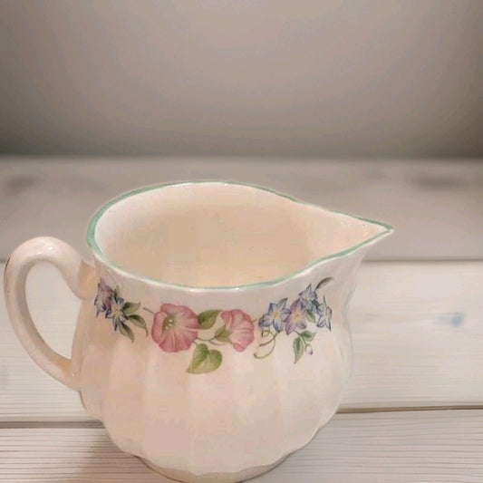 Royal Worcester English Garden creamer milk jug for coffee set