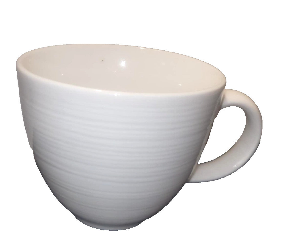 Denby White range large cup Mug