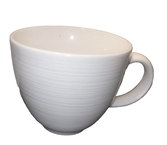 Denby White range large cup Mug