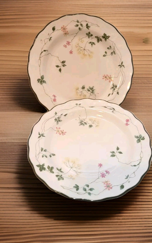 2 x Royal Doulton The Majestic Collection southdown salad plates 8"