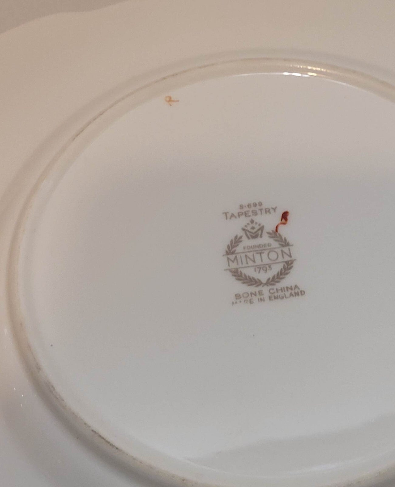 Minton Tapestry eared cake plate bone china England