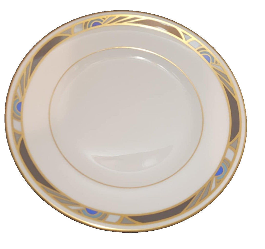 Royal Worcester Raffles Tea plate bone china England Art deco pattern