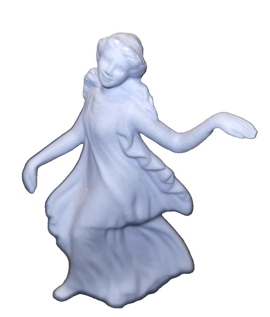 Wedgwood blue Jasperware Figure / Figurine Dancing Hours miniature