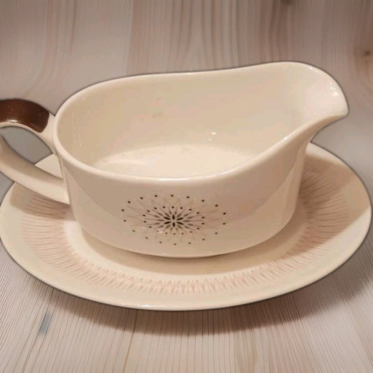 Royal Doulton Moring Star GRAVY BOAT SAUCE BOAT  ICONIC 1960'S PATTERN RETRO