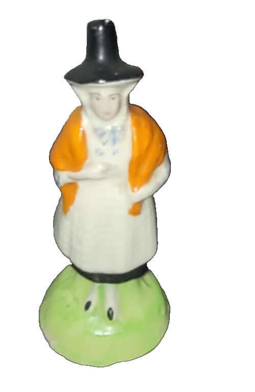 Antique Welsh Lady in Traditional Costume figurine tourist ware