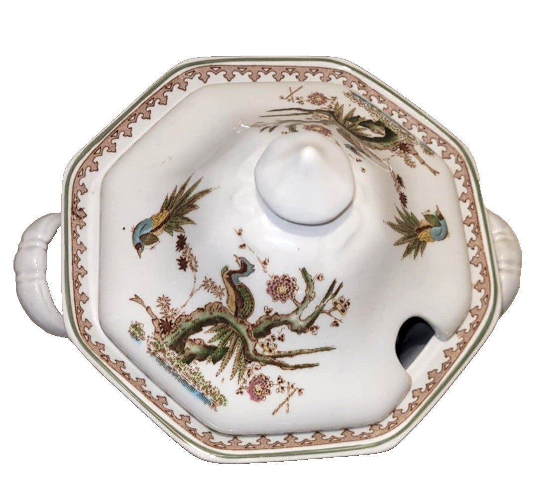 WEDGWOOD OLD CHELSEA small lidded tureen sauce serving bowl dish