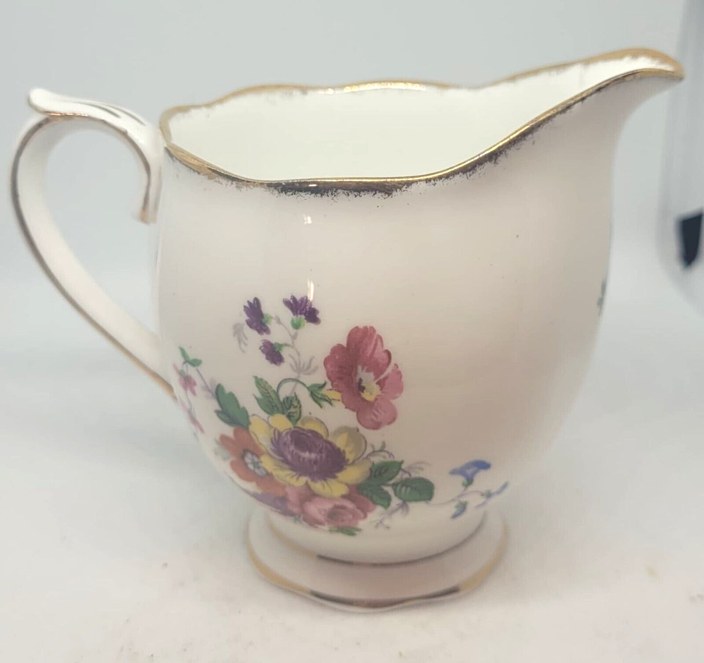 Royal Albert Barbara Ann Milk / Cream Jug 3.25"  1/4 pint creamer bone china