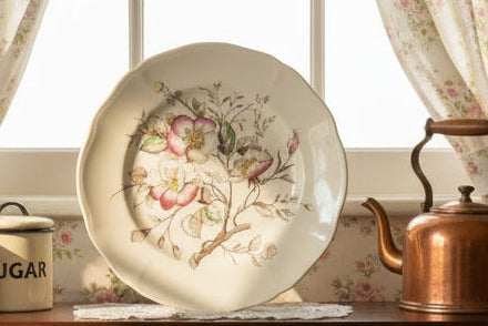 Vintage Alfred Meakin WILD ROSE Dinner Plate