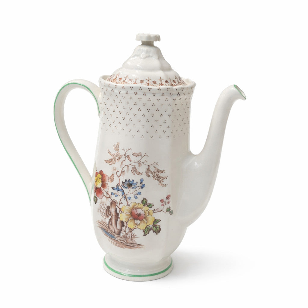 1930's  Royal Doulton Grantham Coffee Pot floral made in England