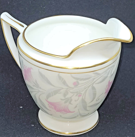 Minton Petunia Cream Jug Designed By John Wadsworth bone china England