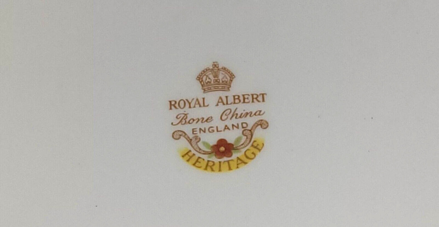 2x Royal Albert Heritage Fine Bone China Tea Side Plates  Imari