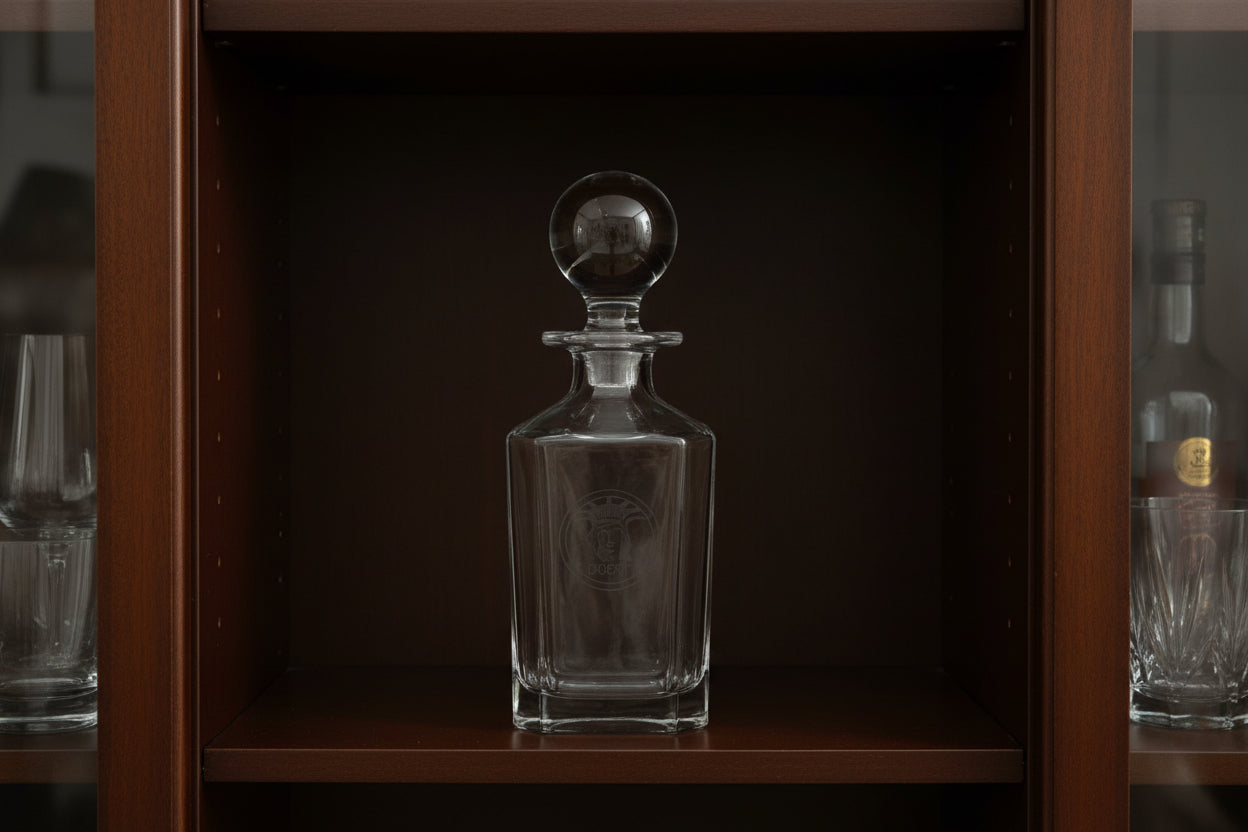 Villeroy Boch Crystal Liberty Decanter Centennial 1886-1986