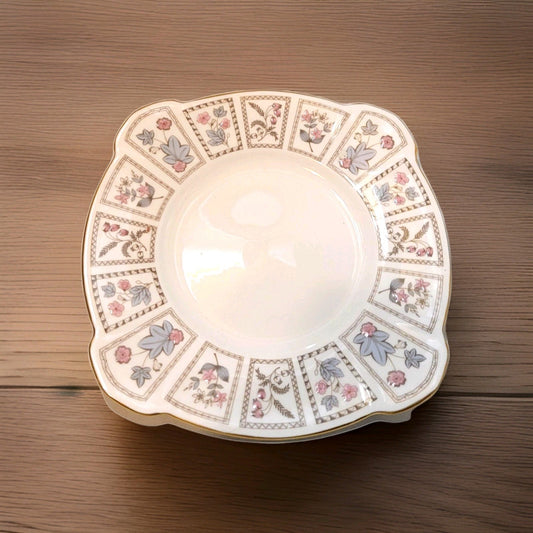 Minton Tapestry eared cake plate bone china England