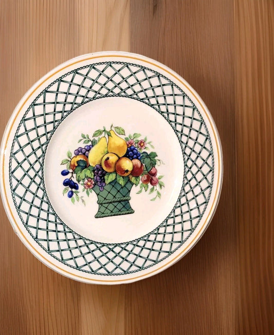 Villeroy & Boch "Basket" Design Side / salad / sandwich Plate 8.25"