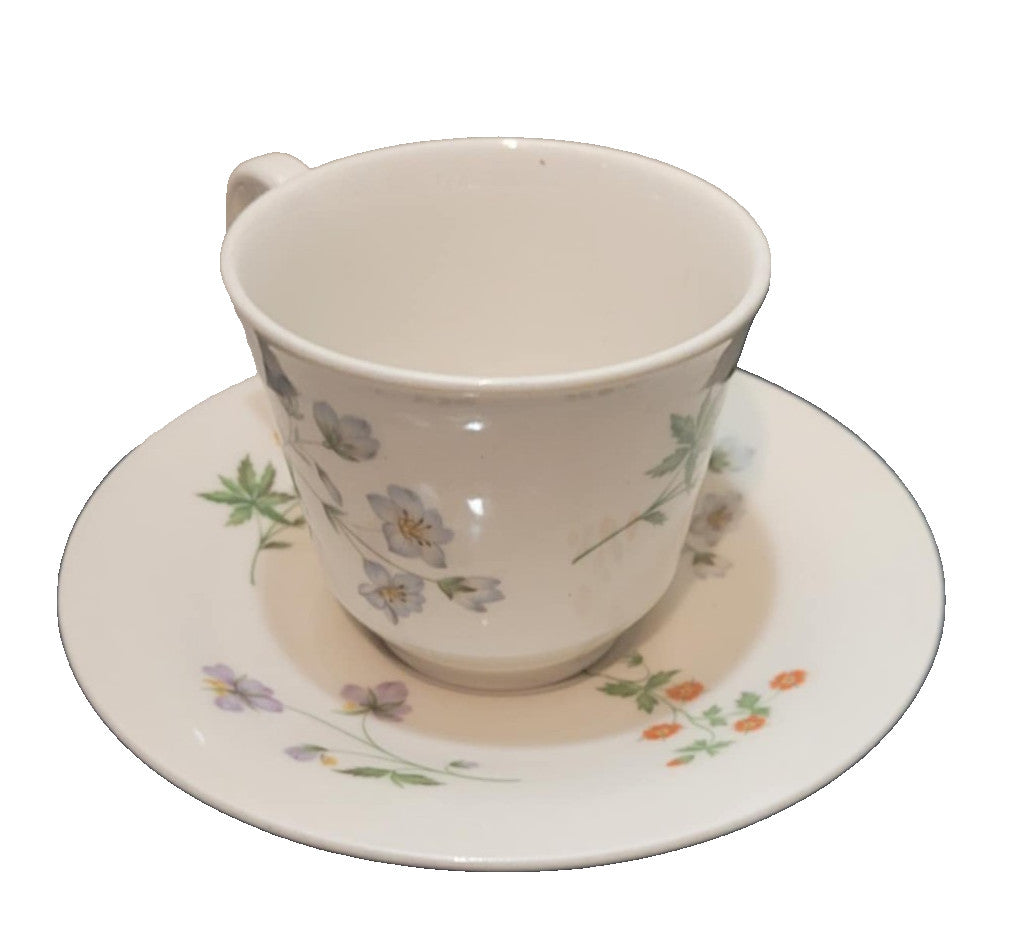 Royal Doulton Springtime Cup Coffee Tea Vintage Fine China 1975 England