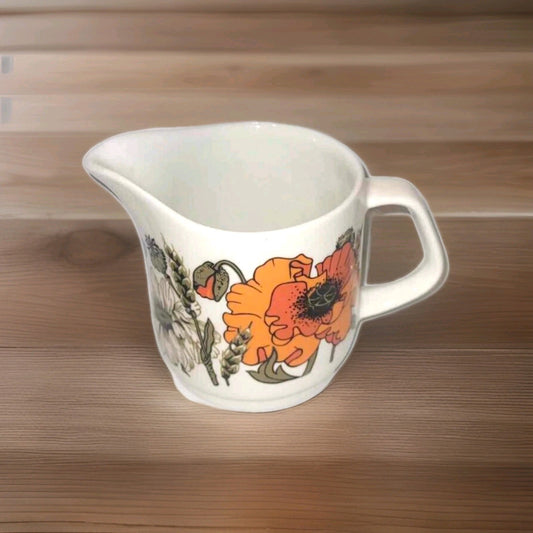 MEAKIN STUDIO POPPY milk jug creamer for coffee set
