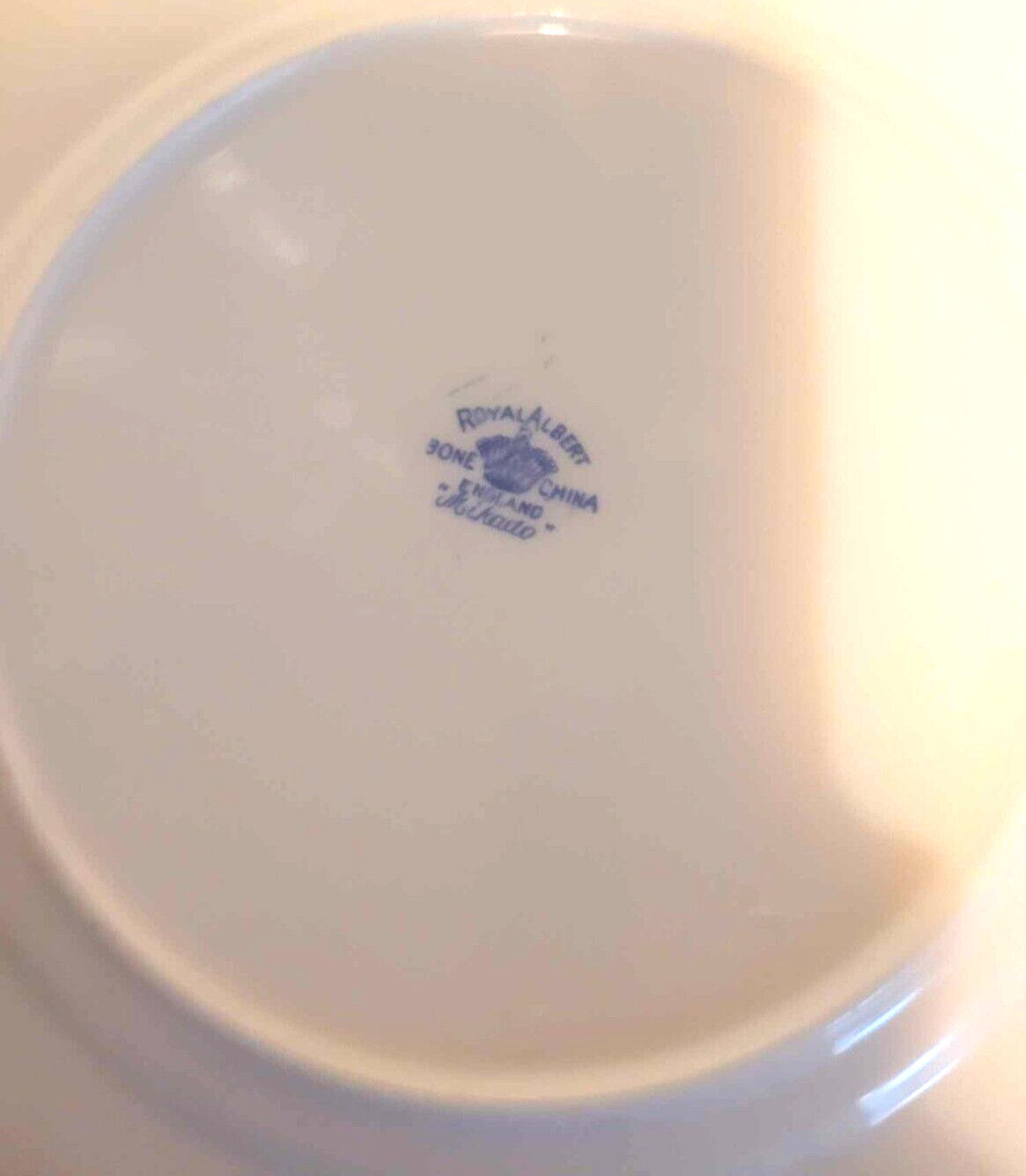 Royal Albert mikado blue willow salad plate dessert plate 8"