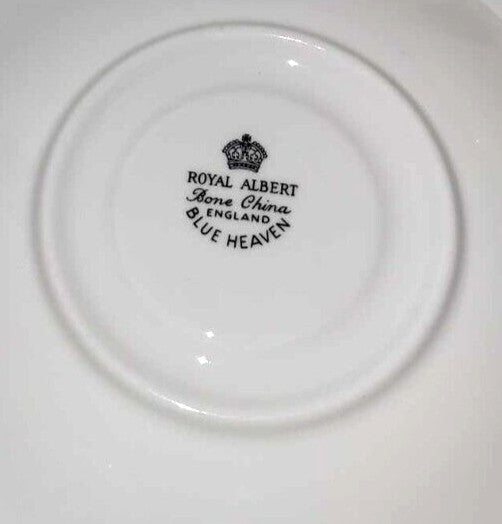 royal albert blue heaven coffee cup and saucer duo demi tasse