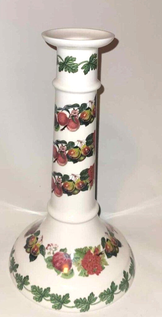 Portmeirion Pomona Older Backstamp Candle Holder 9”  candlestick