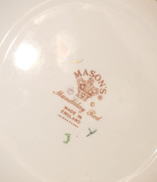 Masons Red Mandalay Coaster  10 Cm Diameter