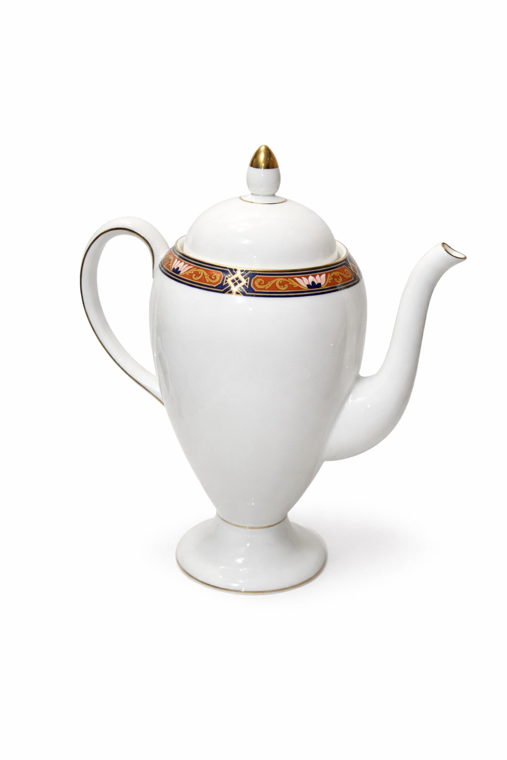 Wedgwood Chippendale Coffee pot bone china England 1991