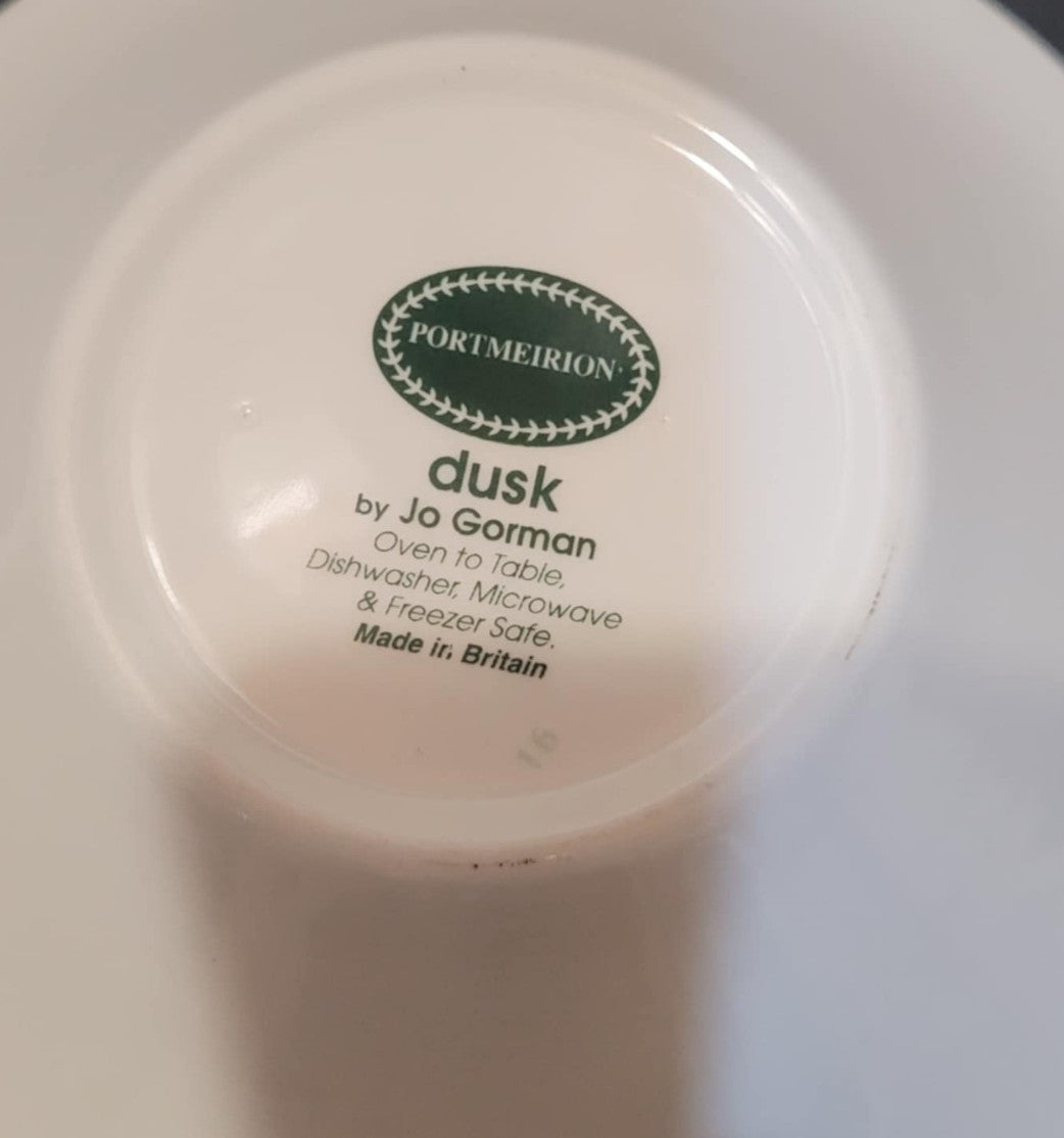 Portmeirion Dusk By Jo Gorman cereal Bowl 6 & 3/4”