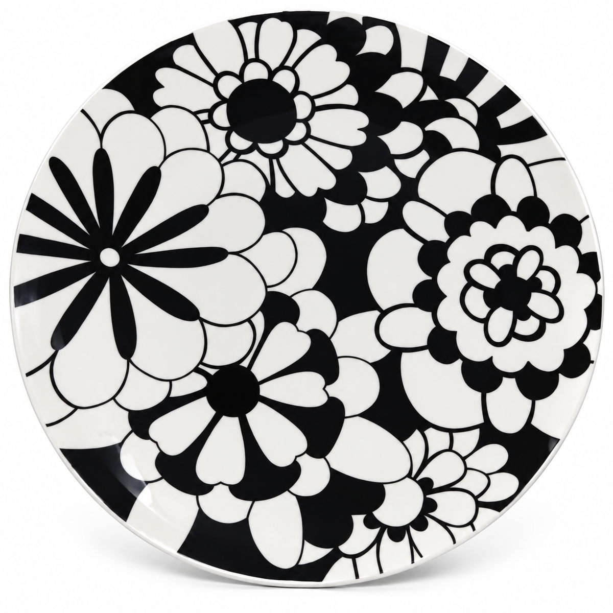 Missoni Home Bianco Nero 31cm Black & White Charger Plate