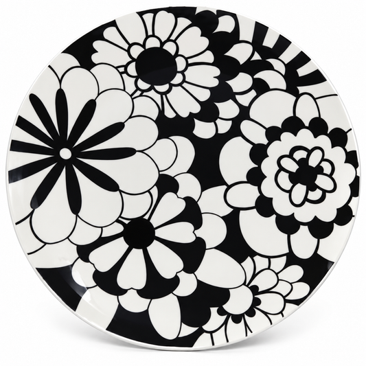 Missoni Home Bianco Nero 31cm Black & White Charger Plate