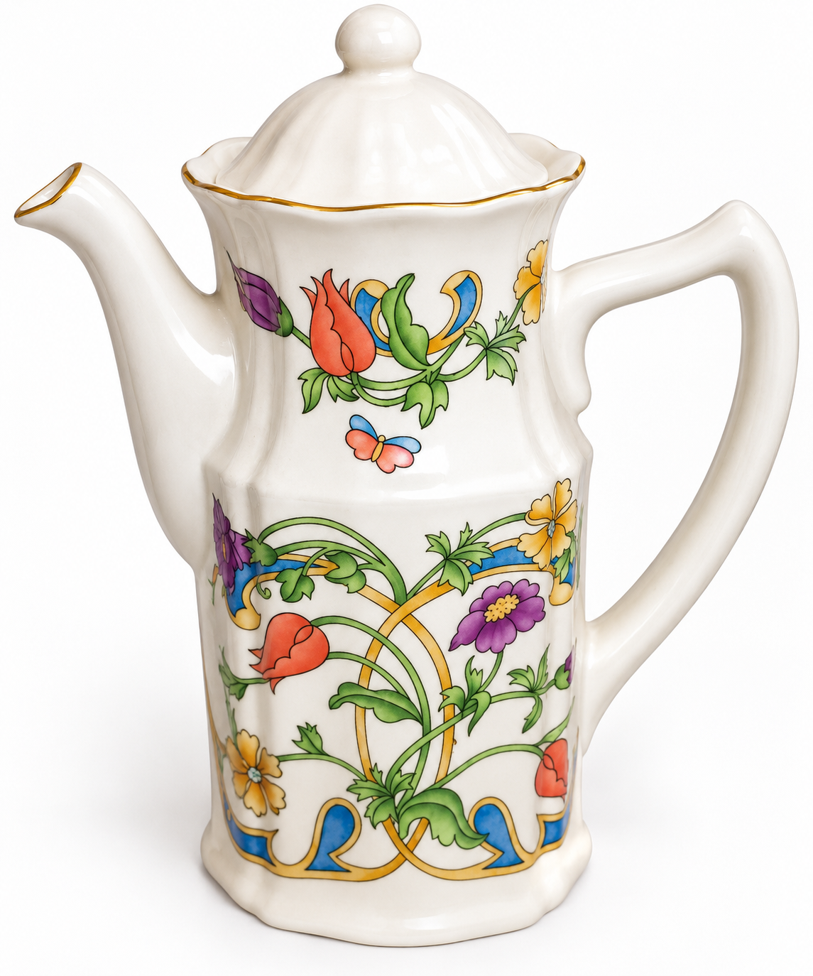 Vintage Mason's Ironstone Bridgemere 1988 Lidded Coffee Pot – Marsten-Mandrajji